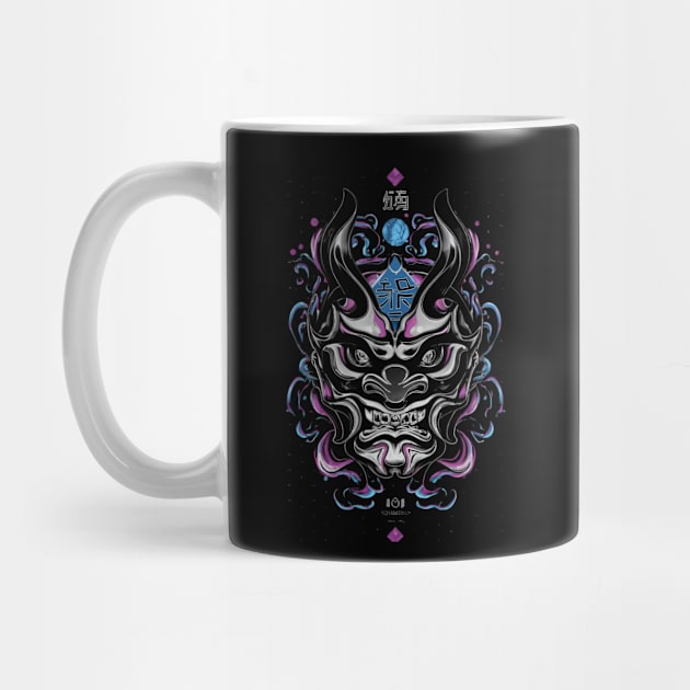 Oni mask by Ridzdesign